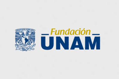 Fundación UNAM logo.