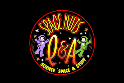 Space Nuts logo.