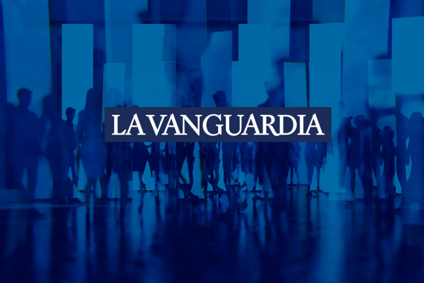 La Vanguardia logo.