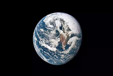 Foto de la NASA muestra la Tierra fotografiada desde la nave Apollo 10 ASSOCIATED PRESS.