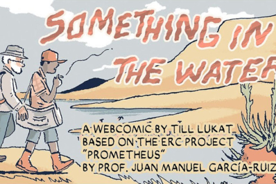 Cover of the comic Something in the water.